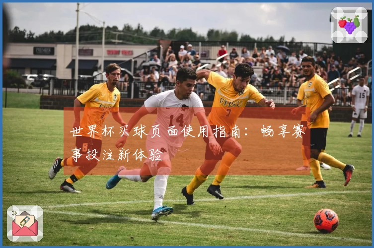 世界杯买球页面使用指南：畅享赛事投注新体验
